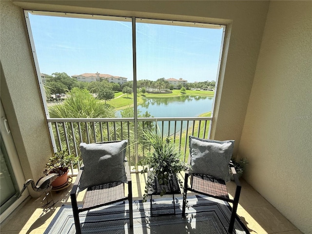 75 Riverview Bnd S Unit 1633, Palm Coast, FL 32137 - balcony featuring a water view