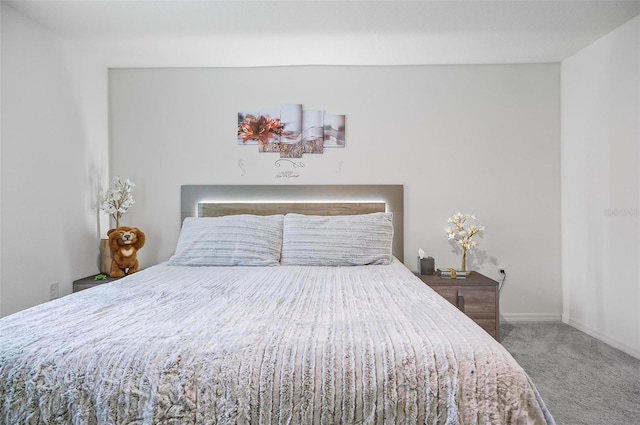 bedroom featuring carpet floors