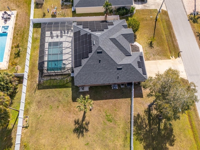 drone / aerial view