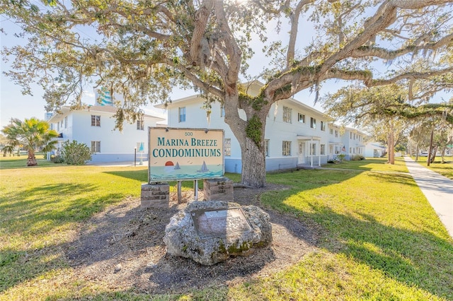 500 S Beach St Unit 30, Daytona Beach, FL 32114 - community / neighborhood sign with a lawn