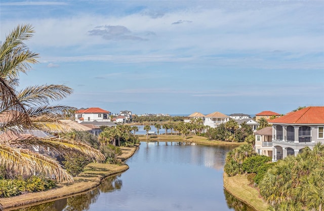 property view of water