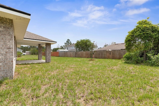 15 Serene Pl, Palm Coast, FL 32164 - view of yard with a patio
