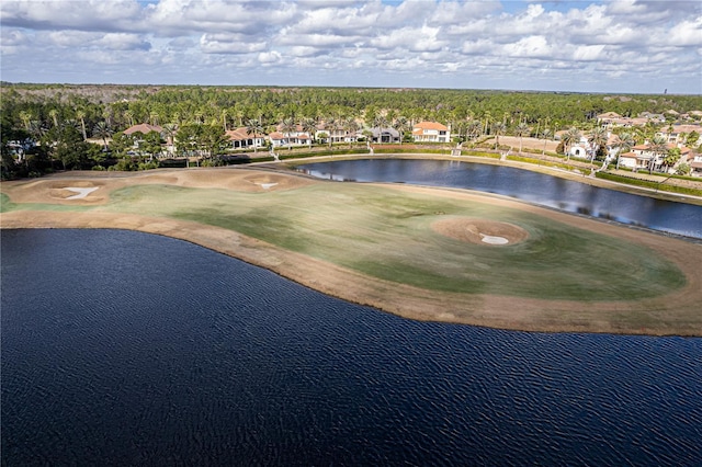 152 Spanish Marsh Dr, Saint Augustine, FL 32095 - drone / aerial view of a large body of water and a golf course