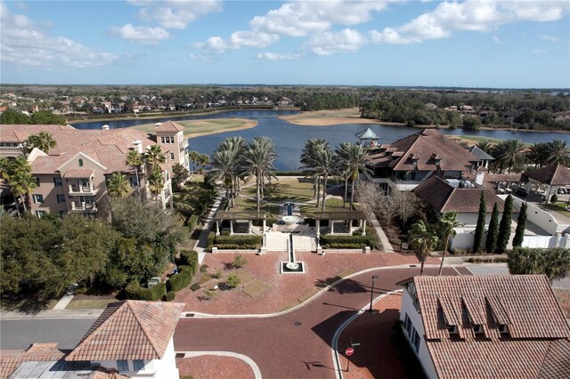 152 Spanish Marsh Dr, Saint Augustine, FL 32095 - aerial perspective of suburban area featuring a large body of water