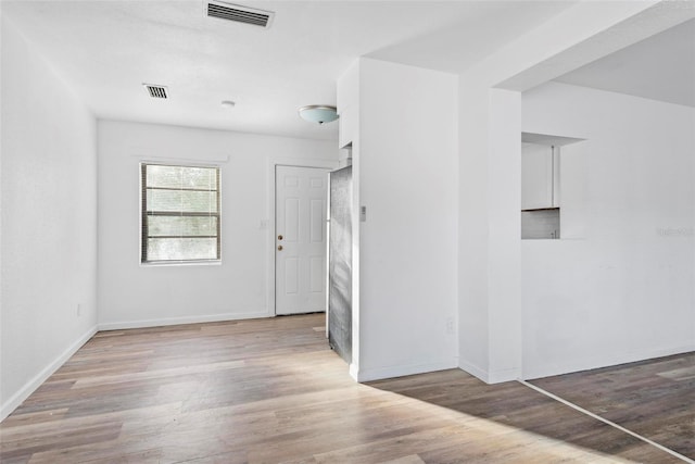 interior space featuring hardwood / wood-style flooring