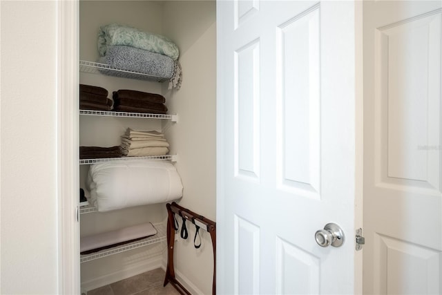 view of closet