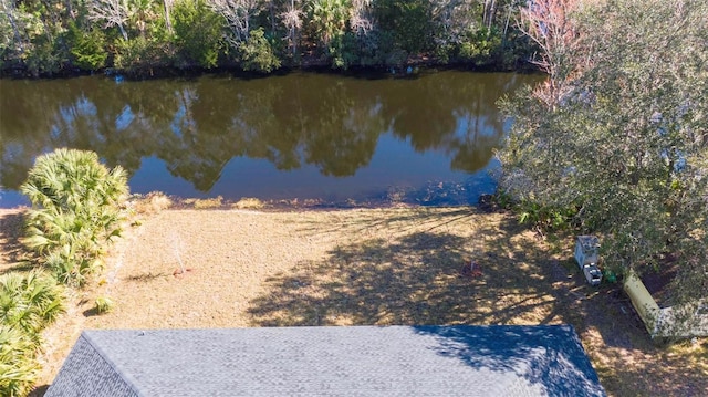 view of water feature