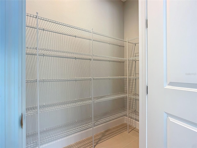 view of pantry