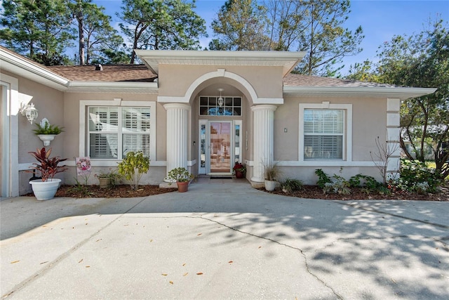 view of property entrance