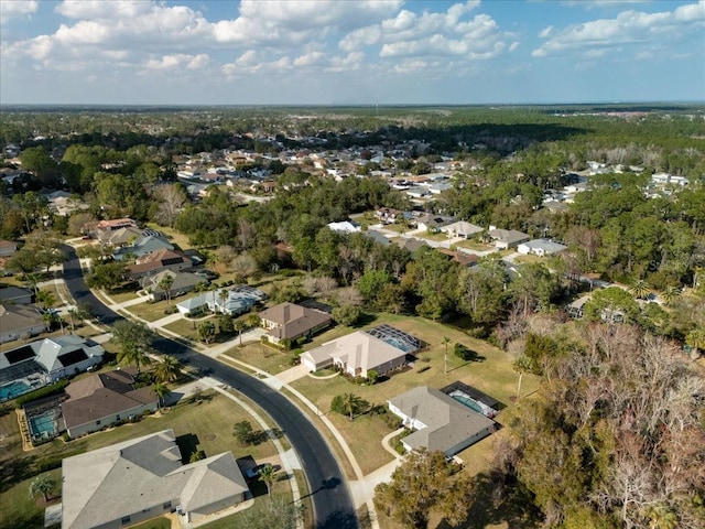 drone / aerial view