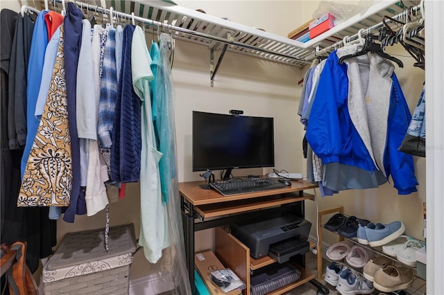 view of spacious closet