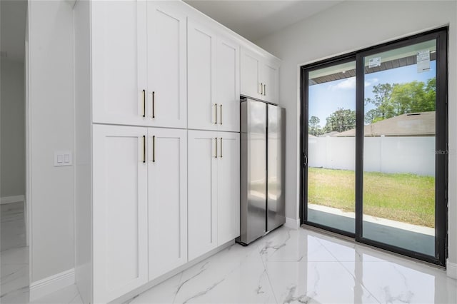 20 Pine Hill Ln, Palm Coast, FL 32164 - interior space featuring baseboards and marble finish floor