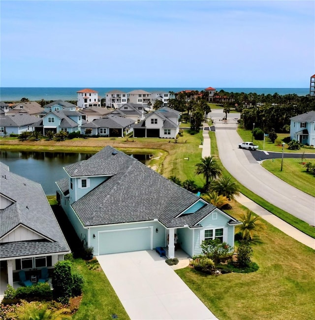 51 Los Lagos Blvd, Palm Coast, FL 32137 - aerial view of residential area with a large body of water