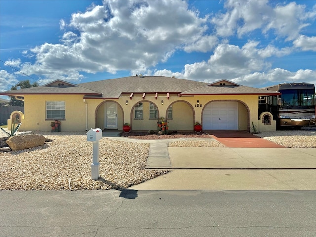 155 Avalon Ave, Flagler Beach, FL 32136 - ranch-style home with a garage