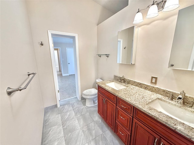 155 Avalon Ave, Flagler Beach, FL 32136 - bathroom with vanity and toilet