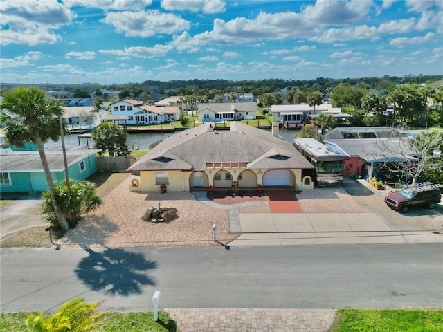 155 Avalon Ave, Flagler Beach, FL 32136 - birds eye view of property with a water view