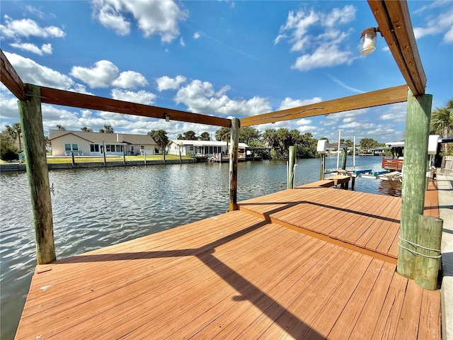 155 Avalon Ave, Flagler Beach, FL 32136 - dock area with a water view