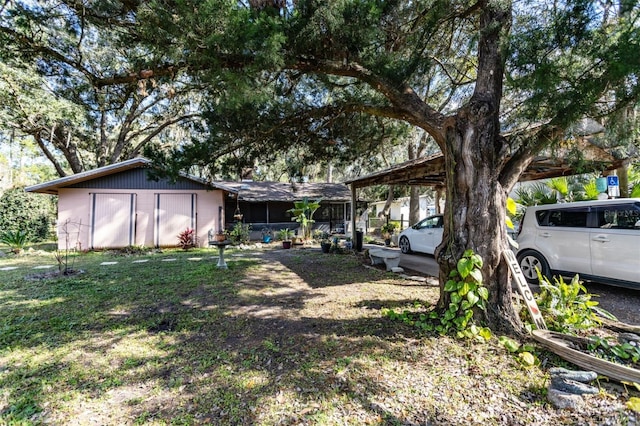 651 Old Haw Creek Rd, Bunnell, FL 32110 - view of yard
