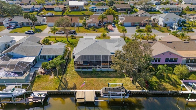 15 Cloverdale Ct S, Palm Coast, FL 32137 - aerial perspective of suburban area featuring a large body of water
