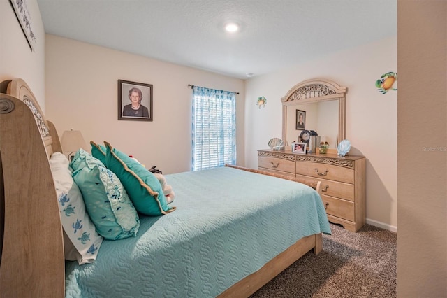 bedroom featuring carpet floors