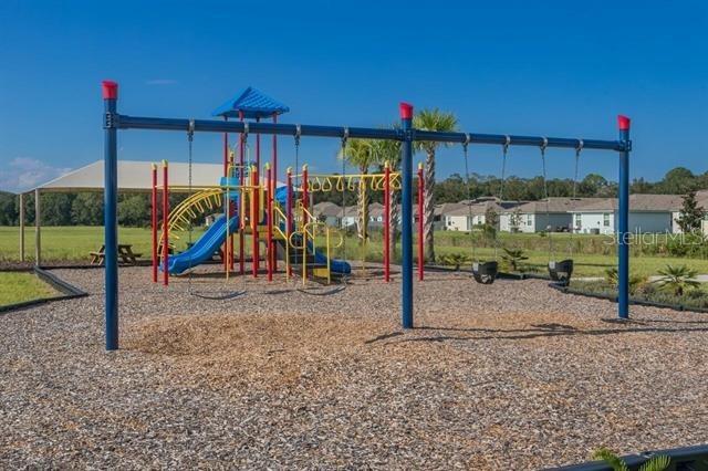 view of jungle gym