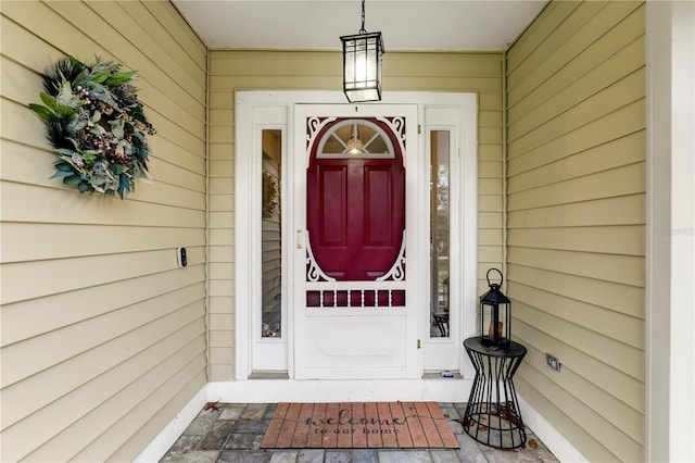 view of property entrance