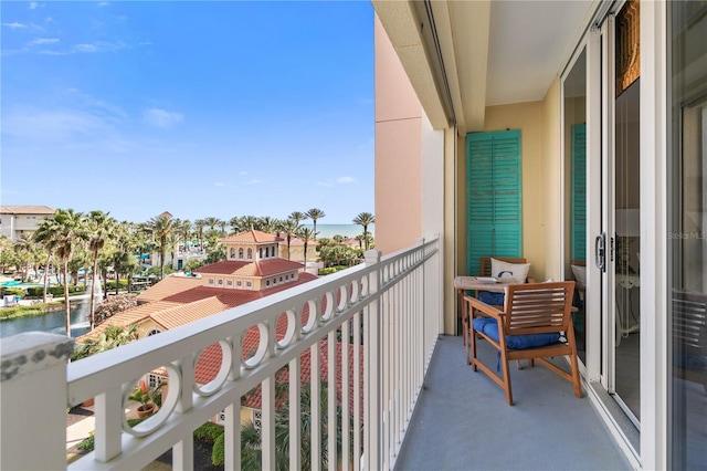 200 Ocean Crest Dr Unit 306, Palm Coast, FL 32137 - balcony with a water view