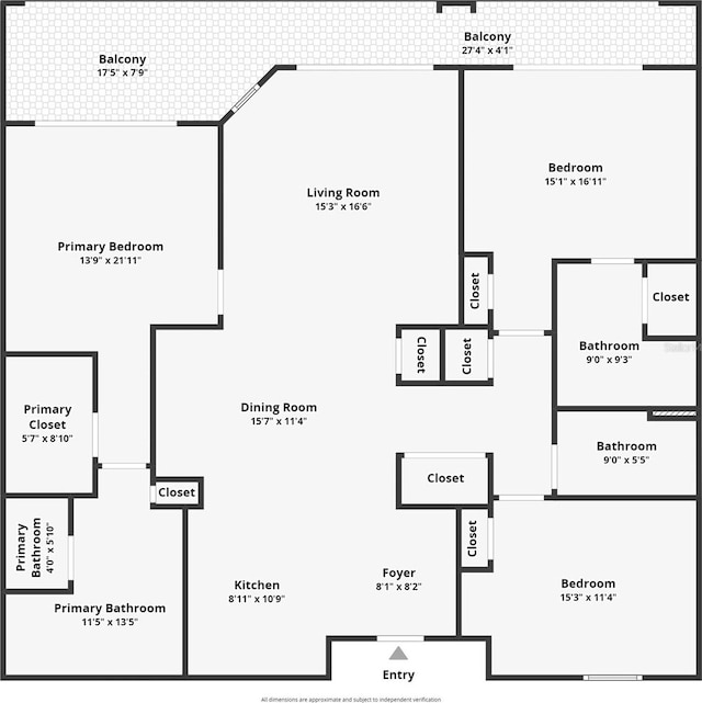 200 Ocean Crest Dr Unit 306, Palm Coast, FL 32137 - view of layout