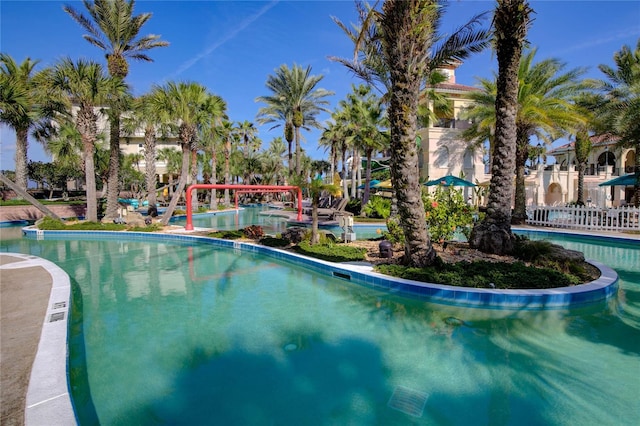 200 Ocean Crest Dr Unit 306, Palm Coast, FL 32137 - pool featuring fence