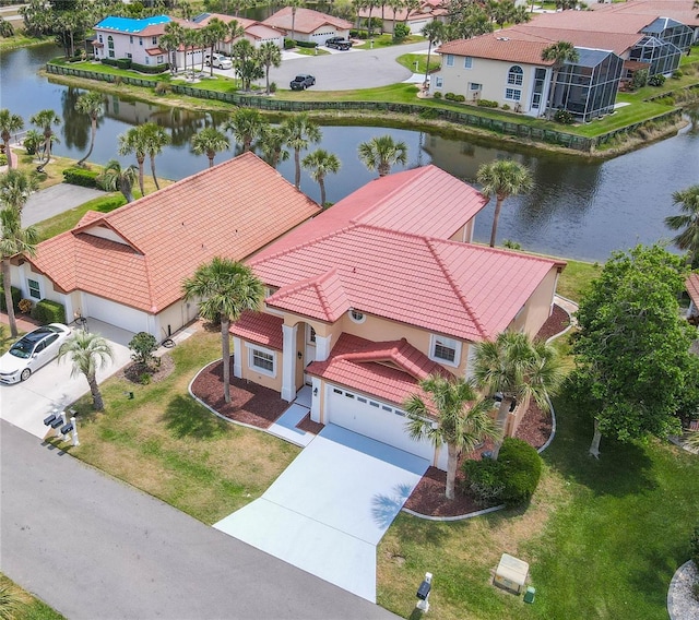 8 San Miguel Ct, Palm Coast, FL 32137 - aerial view of residential area with a nearby body of water