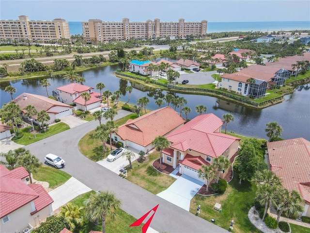 8 San Miguel Ct, Palm Coast, FL 32137 - bird's eye view of a nearby body of water and apartment complex / building