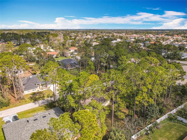 birds eye view of property featuring a residential view