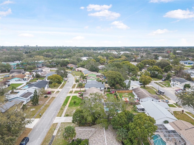 drone / aerial view featuring a residential view