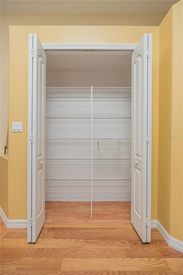 view of closet