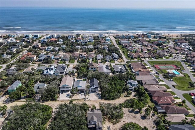 2737 John Bull, Flagler Beach, FL 32136 - bird's eye view featuring a residential view and a water view