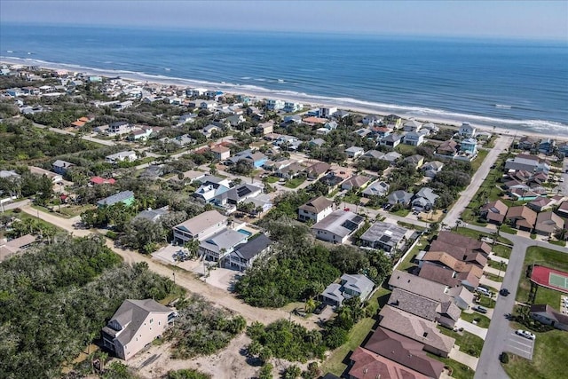 2737 John Bull, Flagler Beach, FL 32136 - aerial view with a water view and a residential view