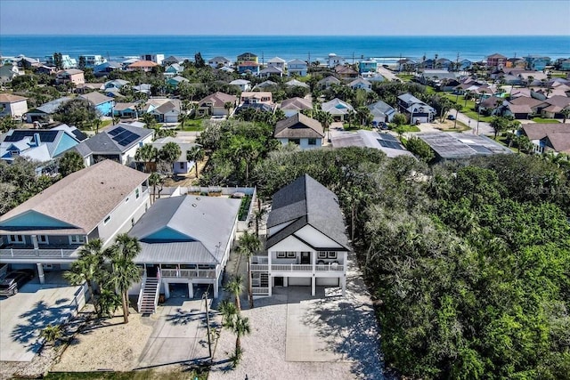 2737 John Bull, Flagler Beach, FL 32136 - bird's eye view featuring a residential view and a water view