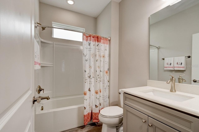 1068 Sea Shell Ct, Daytona Beach, FL 32124 - full bath with shower / bath combo, vanity, and toilet