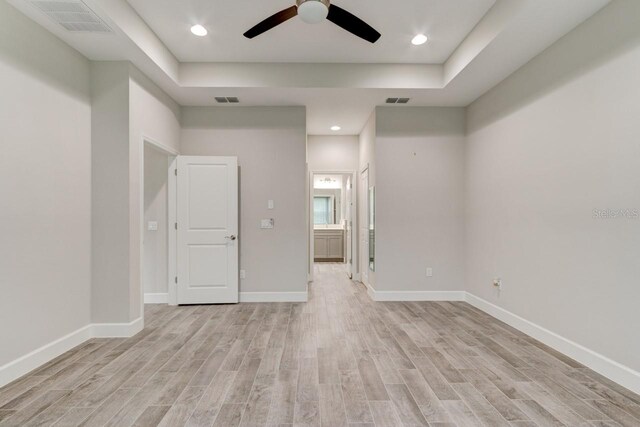 1068 Sea Shell Ct, Daytona Beach, FL 32124 - unfurnished room with light wood-type flooring, visible vents, and baseboards