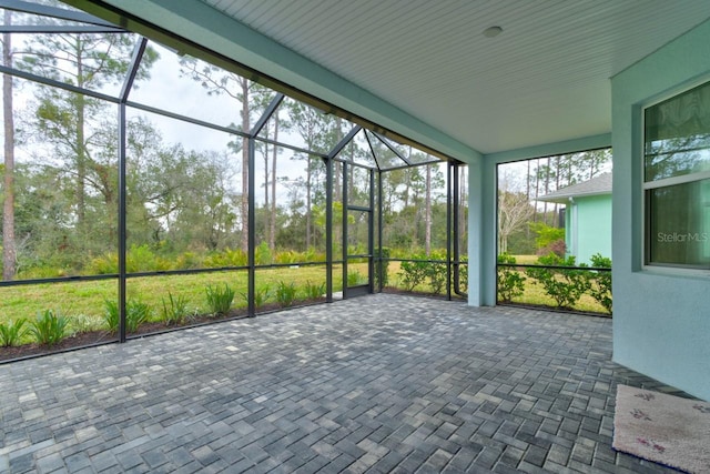 1068 Sea Shell Ct, Daytona Beach, FL 32124 - view of unfurnished sunroom