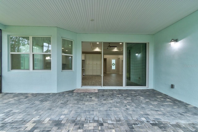 1068 Sea Shell Ct, Daytona Beach, FL 32124 - doorway to property featuring a patio
