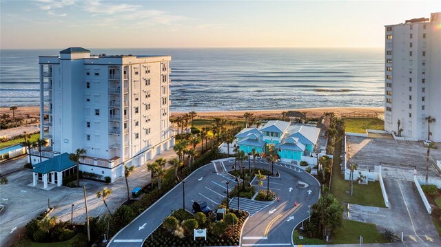 1068 Sea Shell Ct, Daytona Beach, FL 32124 - aerial view at dusk featuring a water view