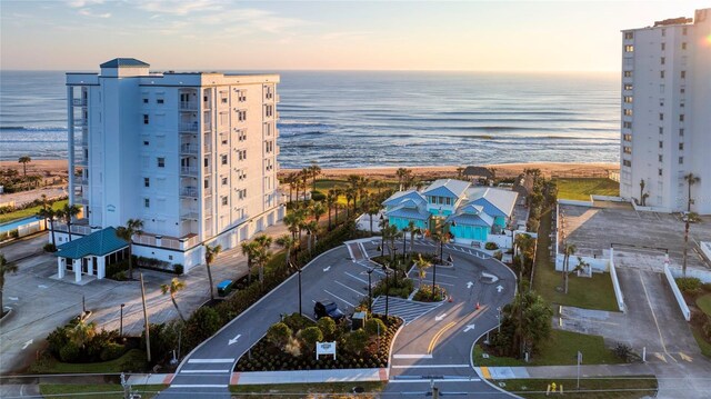 1068 Sea Shell Ct, Daytona Beach, FL 32124 - aerial view at dusk with a water view