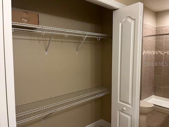 view of closet