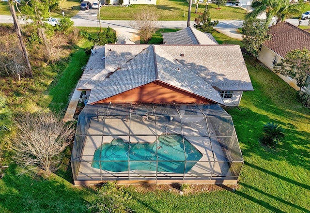 drone / aerial view