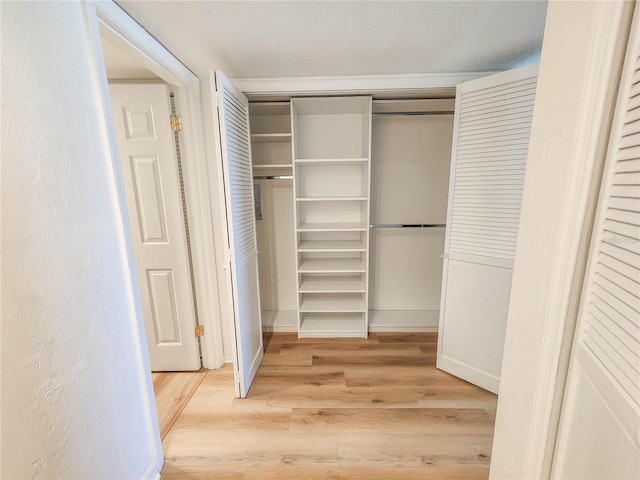 view of closet