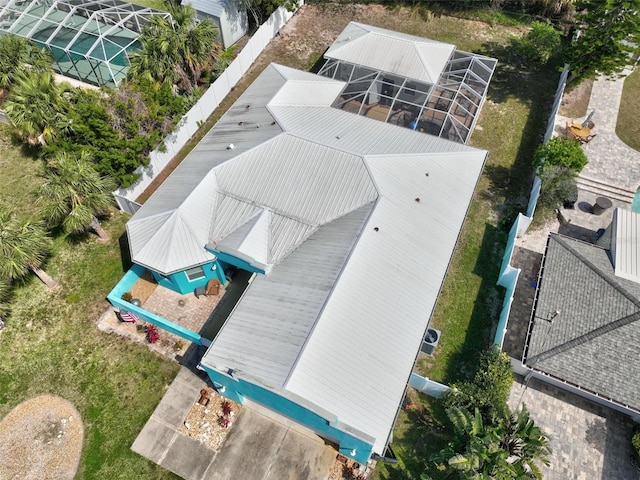 drone / aerial view