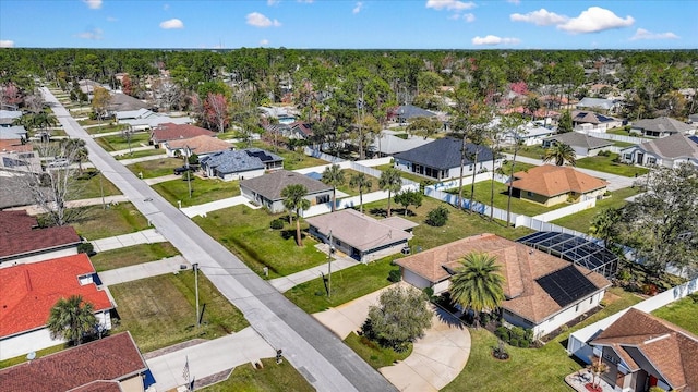 birds eye view of property featuring a residential view