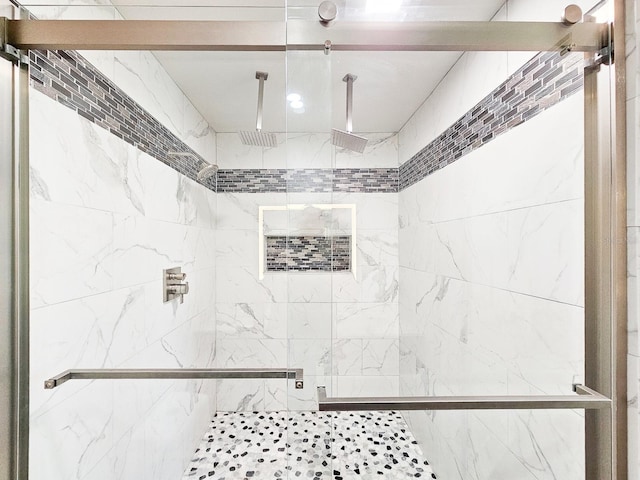 364 Palm Cir, Flagler Beach, FL 32136 - full bath featuring a stall shower