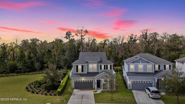 562 Kendall Crossing Dr, Saint Johns, FL 32259 - traditional-style house featuring an attached garage, driveway, and a lawn